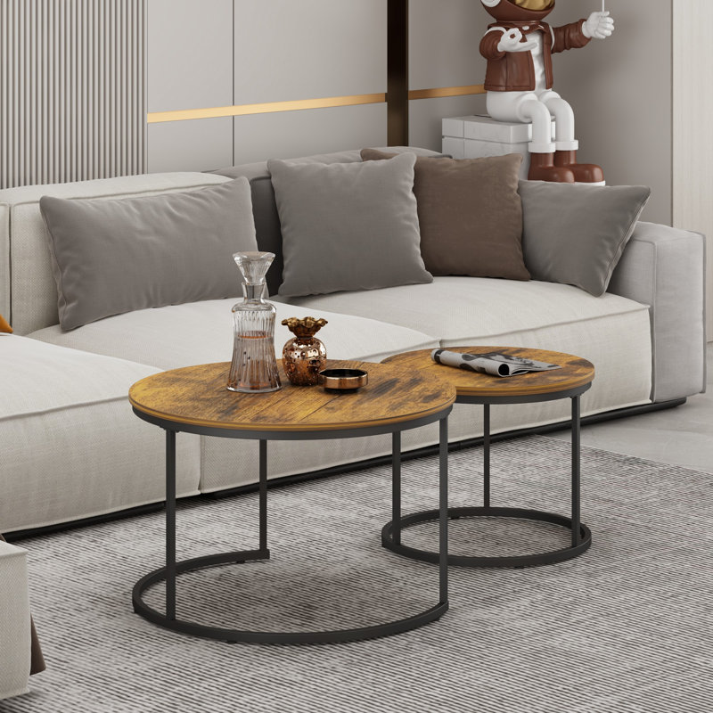 Nesting Coffee Table, White 1