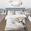 Ensemble de housse de couette en microfibre / polyester Asian Art Bat Sumi-1347157057