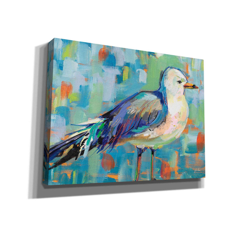 «Joe» par Jeanette Vertentes, art mural sur toile, H 12 po x l 16 po x P 0,75 po