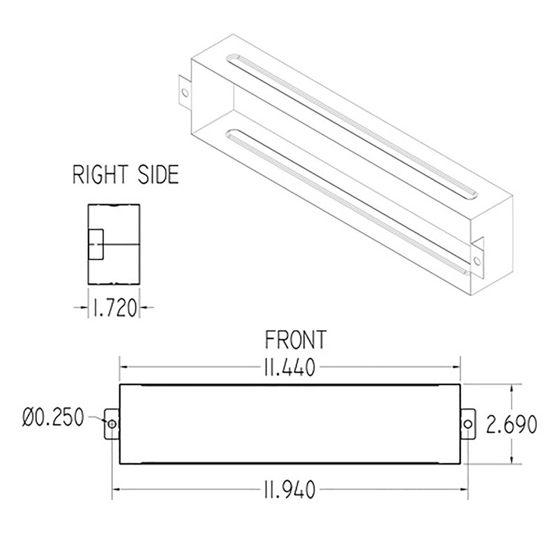 Stainless Steel Lockable Mail Slot Sleeve Accessory
