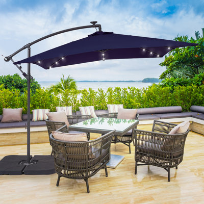 Parasol en porte-à-faux 98,4 po Dailan