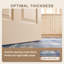 Tapis Fairfax moderne minimaliste à bordure géométrique, bleu marine, turquoise, gris, crème et rose, lavable à la machine, antidérapant, à poils courts, pour l'intérieur et l'extérieur, adapté aux animaux domestiques, idéal pour le salon, la chambre, la salle à manger, l'entrée, le couloir ou le bureau.-1402673733