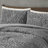 Blair Ruched Faux Fur Comforter Set-63602436-33665305