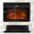 23 in. Electric Fireplace Insert with 3 Brightness Levels, Timer, Overheating Protection, Flame and Heat Work Separately