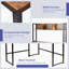 Bureau en L Millings-1047545605