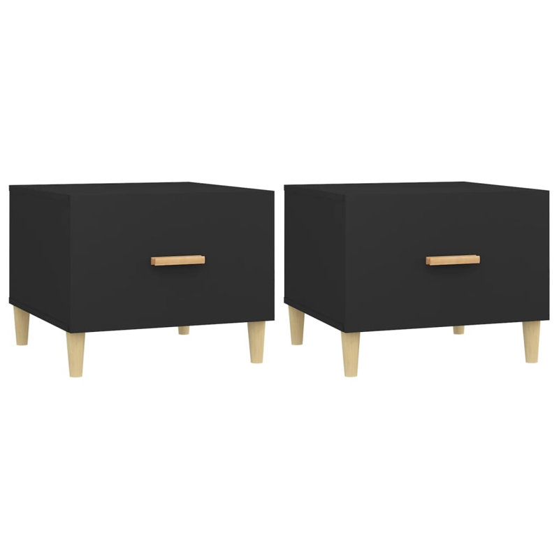 Cuevas Three Leg Coffee Table, Black