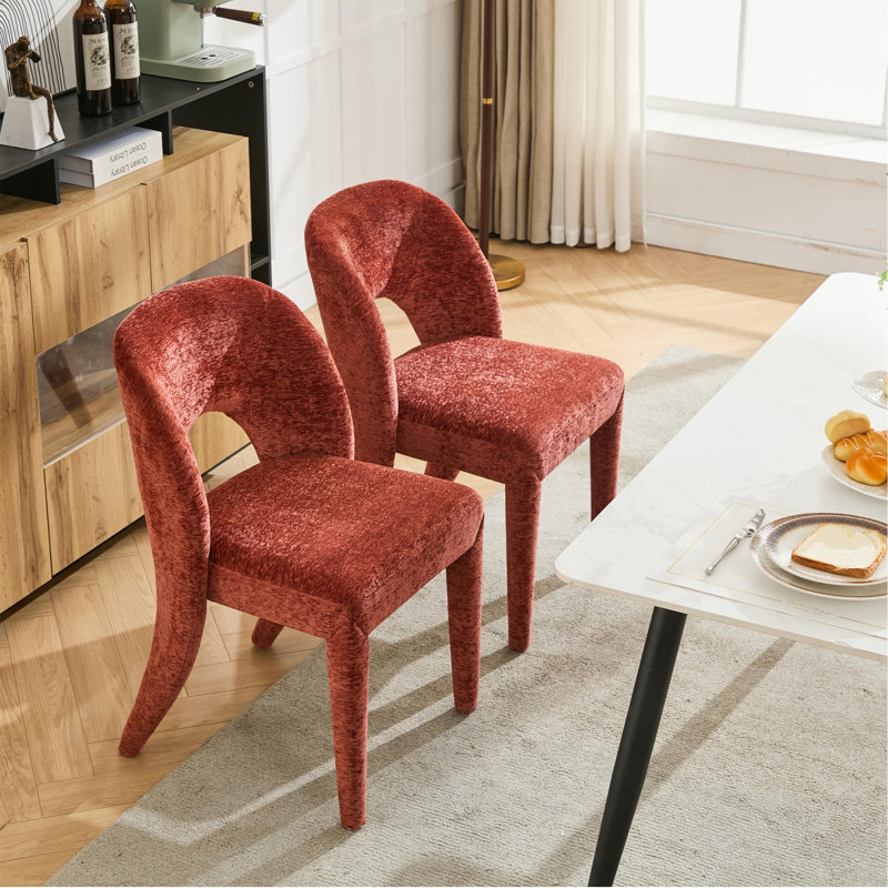 Chaises de salle à manger, Rose