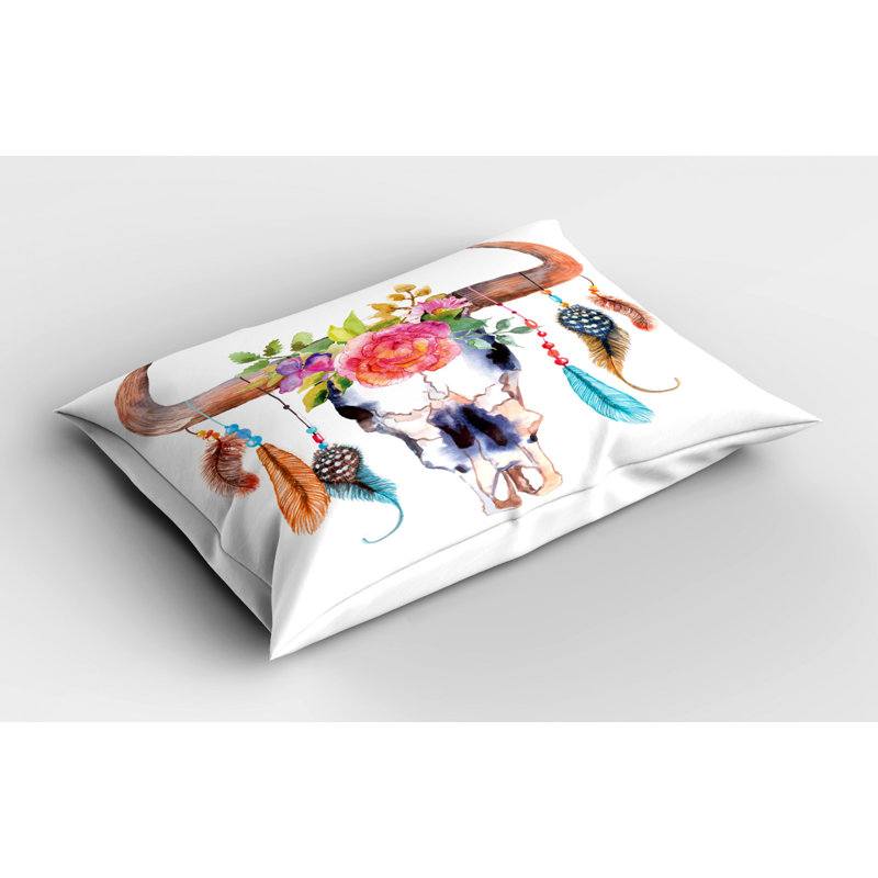 Feathers Polyester Sham Set, Twin