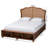 Celese Mid-Century Brown Storage Bed-1309433569