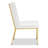 Annis 18'' H Faux Leather Upholstered Metal Side Chair