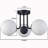 3-Light Globe Semi Flush Mount-856465639