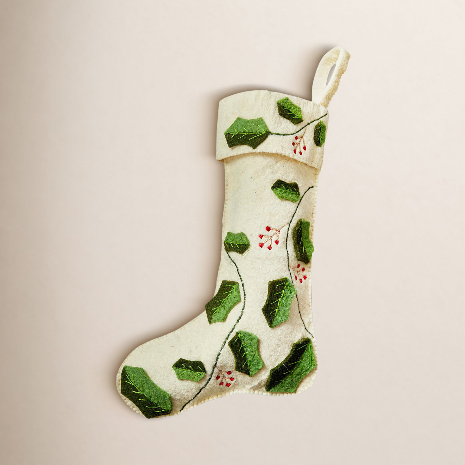 Embroidered Stocking