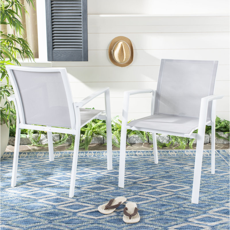 Chaise de patio empilable Cargill