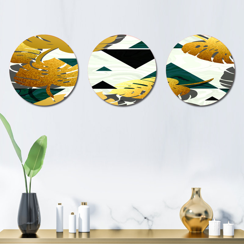 Ensemble de 3 décorations murales