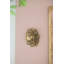 Plaque murale succulente D10x1,4 "
