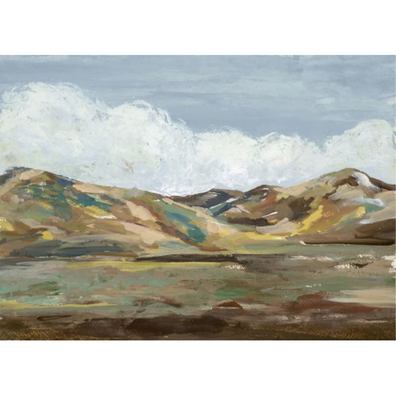 Calm Day I Painting by Sara Brown, Outdoor, 24" H x 33" W