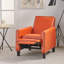 Fauteuil inclinable moderne avec accoudoirs et dossier rembourré