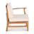 3 SEATER SOFA AND TABLE SET, CREAM