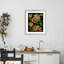 «Grapefruit & Ferns Medley», reproduction sous verre encadrée, conception de Susan Lugar-1094316283-1094316281