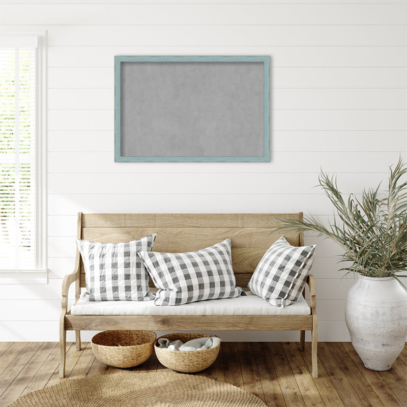 Tableau d'affichage mural magnétique, H 26 po x l 38 po x P 1 po