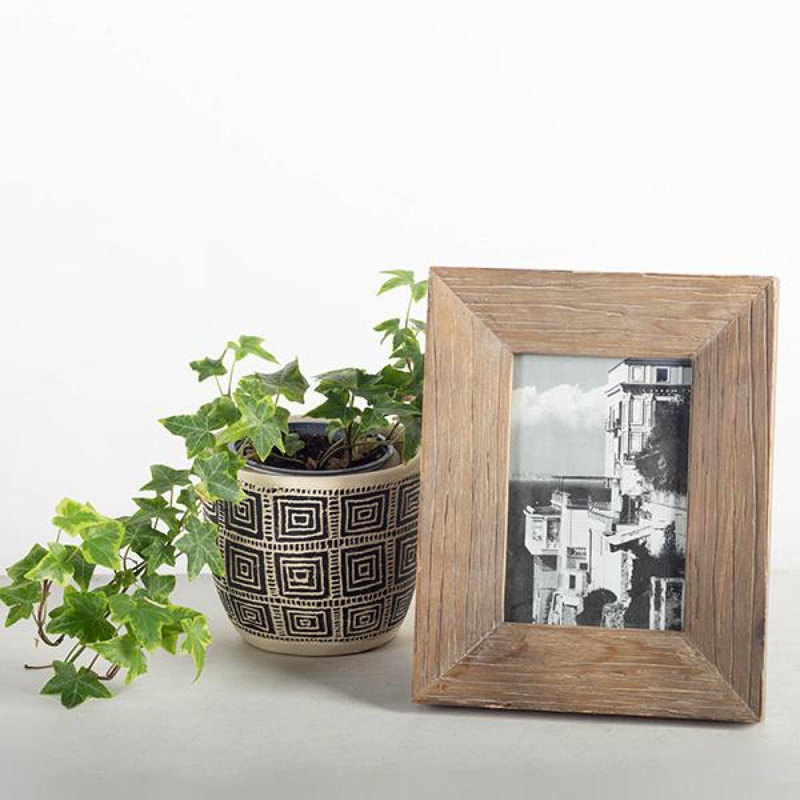 Cadre photo en bois brun