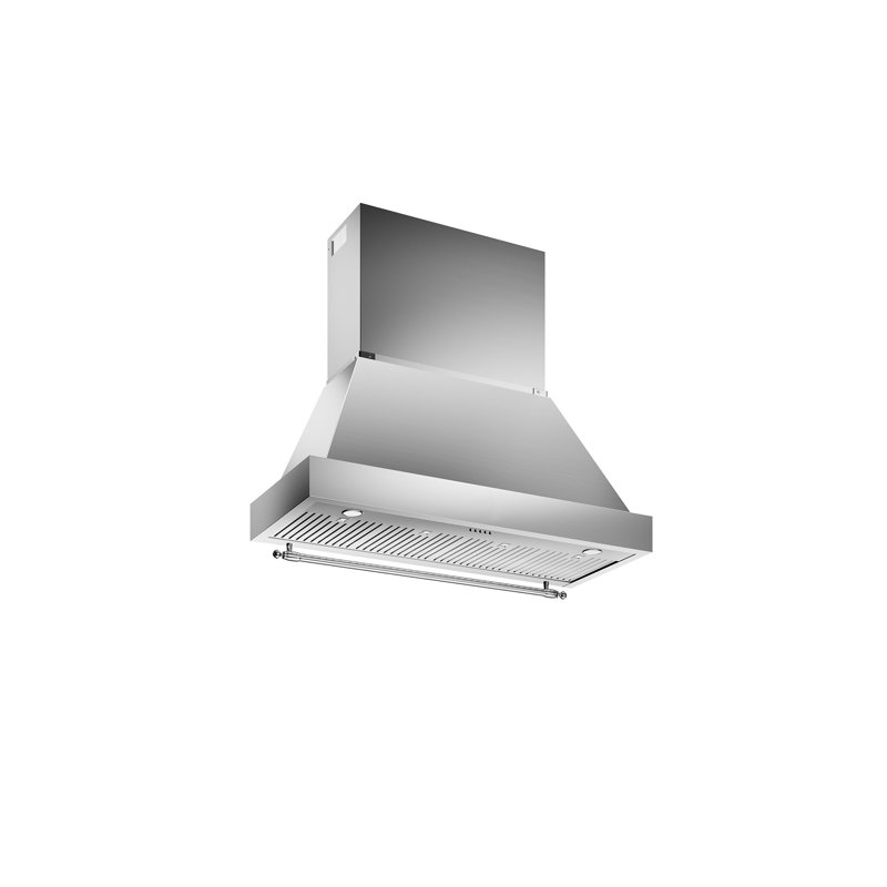 Bertazzoni 48" Canopy Hood (Canopy Only), Stainless Steel, 54" H x 36" W x 19.68" D