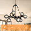 Lustre moderne 9 lumières Spoutnik