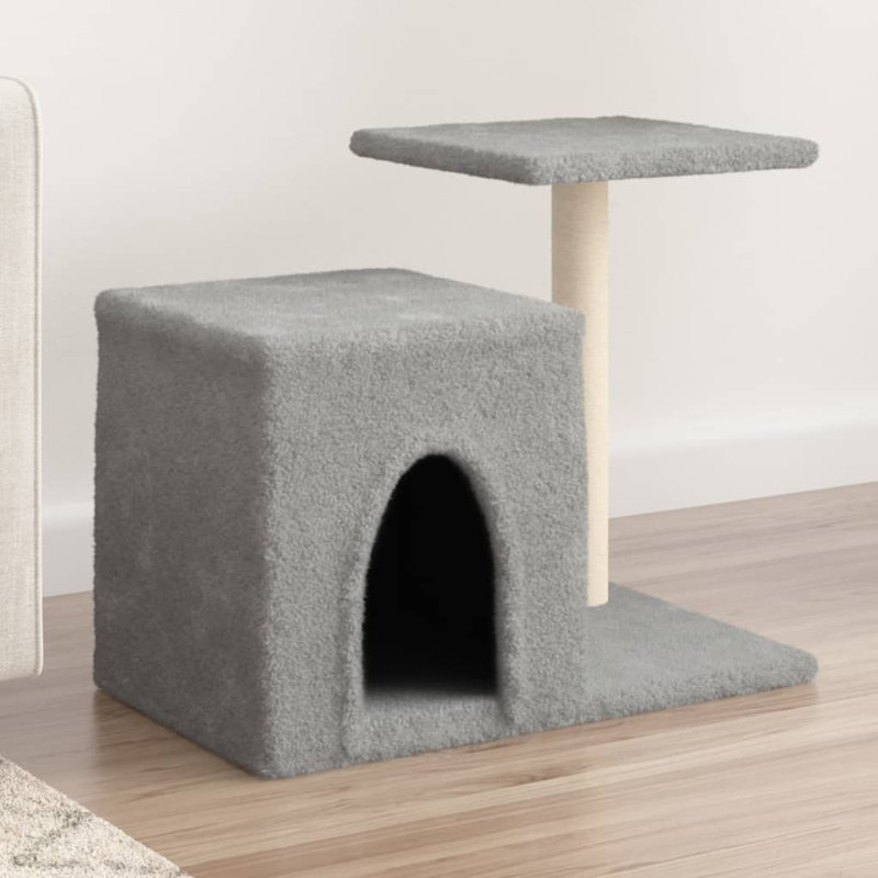 50.5cm H Cat Tree, Light Grey