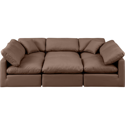 Itala Upholstered U-Shaped Sectional Reversible