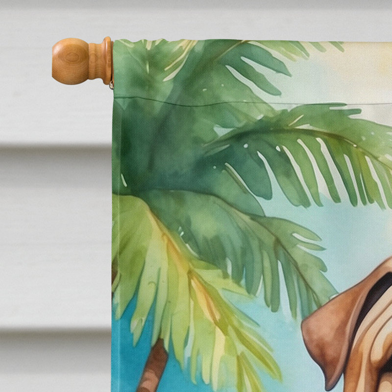 Drapeau pour animal à double face H 40 po x l 28 po