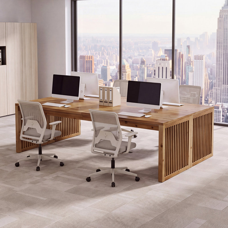 Solid Wood Computer Desk