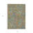 3' X 5' Taupe Paisley Washable Non Skid Indoor Outdoor Area Rug