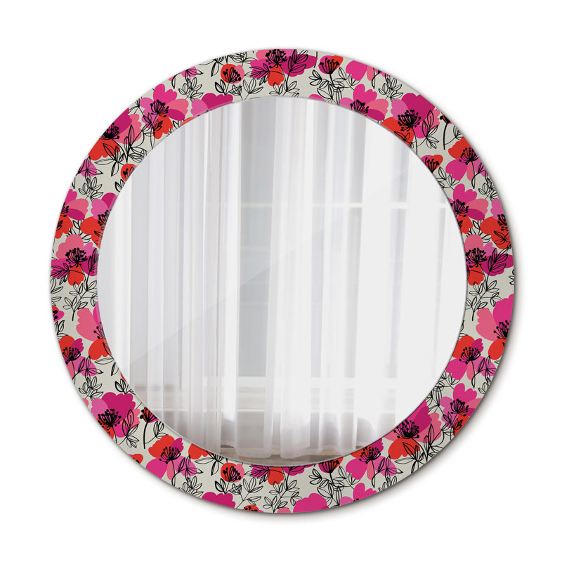 Huldar Glass Flat Wall Mirror