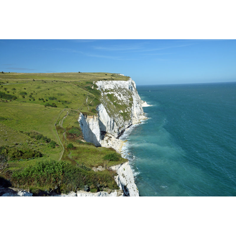 White Cliffs Of Dover by Taken By Dawn Beachy At Beachy Photography LLC - Wrapped Canvas Print, 30cm H x 46cm W 