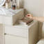 Coiffeuse avec miroir lumineux, 3 tiroirs
