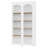 Farmhouse 72"Tall 5 Tier Bookshelves With Adjustable Shelves, Bookcases Storage Cabinet Set Of 2-776153006