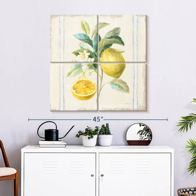 Yarlin Floursack Lemons IV - bleu marine