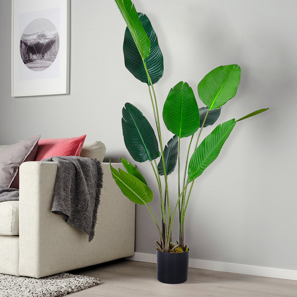 Faux Plant in Nursery Pot
