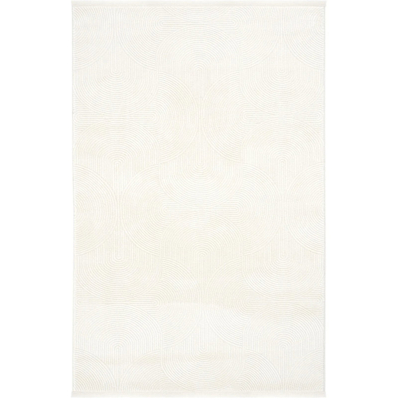 Tapis en acrylique tissé dense et doux Siena, Rectangle 5 pi 11 po x 7 pi 3 po