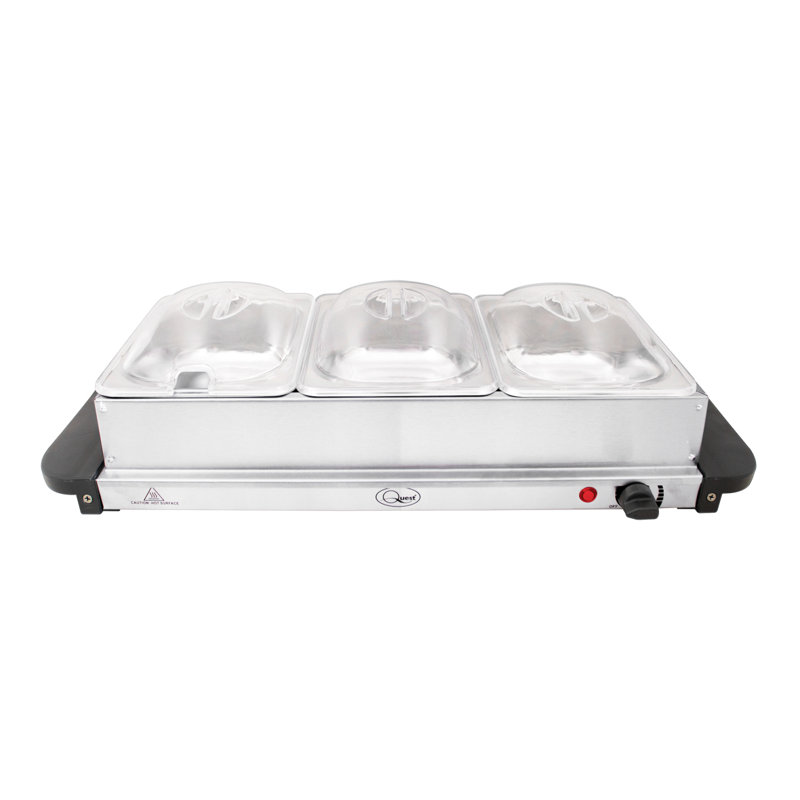 Compact Buffet Server & Warming Plate 3L