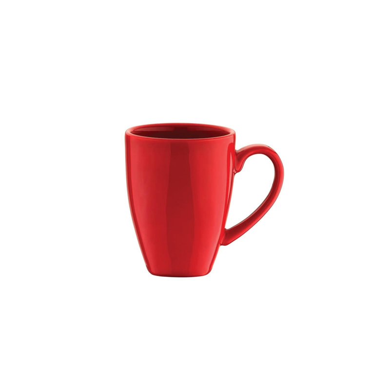 Grande tasse à café Etamin, Rouge