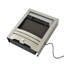 Symple Electric Fireplace Stainless Steel 2KW Heater LED Fire Flame Silver