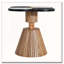 Table d'appoint pour le salon, la chambre à coucher et les petits espaces - Table d'appoint décorative en bois