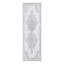 Tapis blanc chenille tissé à la machine-88509374