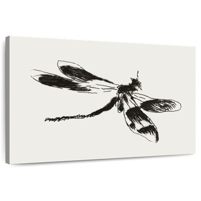 Dragonfly Plate 1 From Le Fleuve 1874
