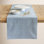 Woven Chambray Table Runnner