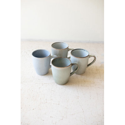 Ensemble de quatre tasses en céramique Kalalou