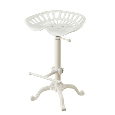 Chaise de bar réglable en hauteur 29 po avec dossier