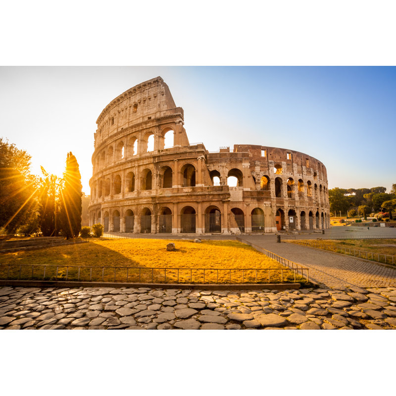 Royola Colosseum by Nicola Forenza - Wrapped Canvas Print, 20cm H x 30cm W x 3.8cm D
