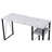 Rectangular Writing Desk With 2 Tier Open Shelf-864943839